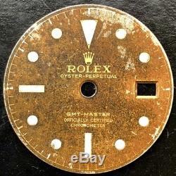 Rolex Gmt Master 1675 GILT OCC DIAL vintage Ultra Rare