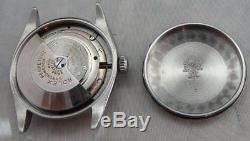 Rolex Perpetual Bubbleback SS Mens Watch 6084 ULTRA RARE SUPER OYSTER CROWN 1951