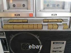 SHARP GF-718D Vintage BOOMBOX Ultra RARE (special edition)