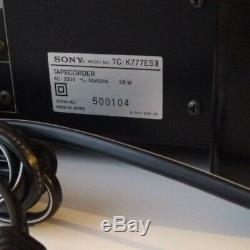 SONY TC-K777ESII 3 HEAD EXTRA ULTRA RARE VINTAGE AUDIOPHILE Cassette Deck