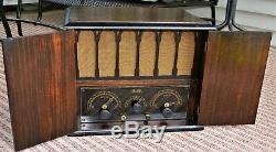SUPER ULTRA RARE Antique Vintage 1926 Delano Sheraton Radio Modernola Co
