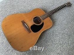 S Yairi YW12 Ultra Rare Vintage 70s Acoustic Guitar Japanese