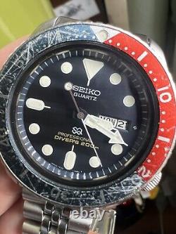 Seiko 7C43-7009 ULTRA RARE 1987 Vintage Diver PROFESSIONAL