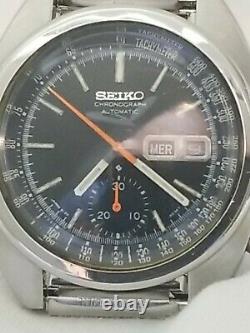 Seiko ULTRA RARE 6139-6013 6139-6012 BRUCE LEE Vintage Automatic Chronograph