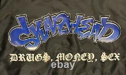 Skarhead Ultra Rare Vintage 90s Black Dms Drugs Money Sex Windbreaker Nyhc