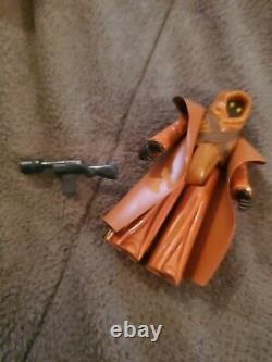 Star Wars Vintage 12 Back Vinyl Cape Jawa no punch out ultra RARE dont miss NICE