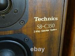 Technics Sb-c350 Boxen Speakers Vintage Ultra Rare