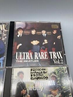 The Beatles Ultra Rare Trax Seven Disc Lot Vintage Beatles CDs Lot
