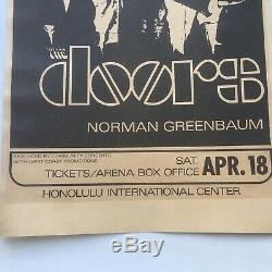 The Doors 1970 Original Vintage Hawaii Concert Poster (ultra Rare)