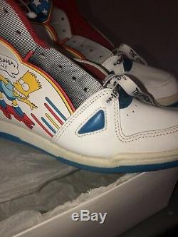 The Simpsons Bart Simpson ULTRA RARE Vintage Sneakers/Shoes NIB 1991 NOS Dunlop