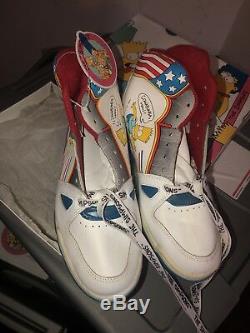 The Simpsons Bart Simpson ULTRA RARE Vintage Sneakers/Shoes NIB 1991 NOS Dunlop