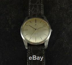 Thinnest S/s Men Mechanical Wristwatch Ever Made Cyma Ultra Rare, Vintage & Slim