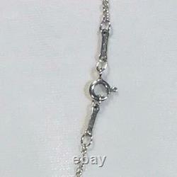 Tiffany & Co. Ultra Rare Vintage Silver Necklace Fallfoliage No. 6355