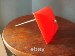 Tonka Vintage Ultra Rare Orange Bulldozer Umbrella Very Hard To Find! NOS