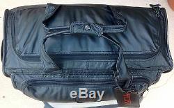 Tumi Alpha Ultra Rare Vintage 1970's Leather Carry-on Weekend Square Duffel Bag