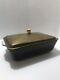 Ultrararevintage Pyrex Rodney Kent Starline Black 0503 1½ Qt Dish/lid Brass