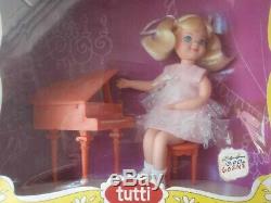 ULTRA RARE 1965 NRFB Vintage TUTTI Doll MELODY IN PINK FACTORY SEALED CELLO