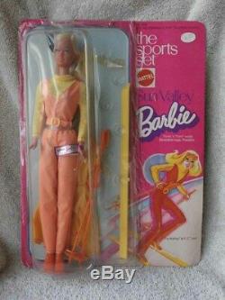 ULTRA RARE 1973 NRFB Vintage SUN VALLEY BARBIE Doll The Sports Set