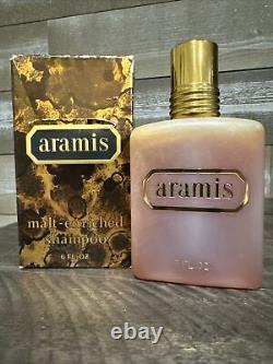 ULTRA RARE- Aramis Malt Enriched Shampoo Vintage 6 Oz In Box