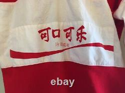 ULTRA-RARE Coca-Cola Vintage Red Rugby Shirt China 1980s