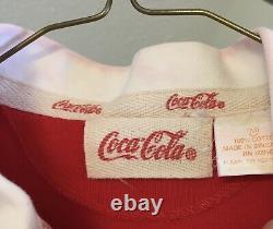 ULTRA-RARE Coca-Cola Vintage Red Rugby Shirt China 1980s