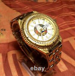 ULTRA RARE! LUCH Watch from President of Belarus Lukashenko Signed Engraved