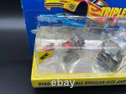ULTRA RARE Micro Machines Vintage Galoob 1991 Triplesiders Sealed Blister Pack