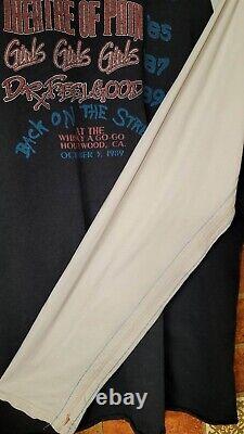 ULTRA-RARE Motley Crue TRUNK Ltd Vintage Long Sleeve Shirt Dr. FEELGOOD L LARGE