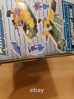 ULTRA RARE NEW SEALED Transformers G1 Micromaster Vintage ANTI-AIRCRAFT BASE