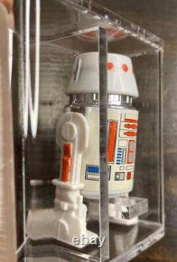 ULTRA RARE NO COO 1977 Vintage Kenner Star Wars R5-D4 AFA 80 Loose Figure ONLY13