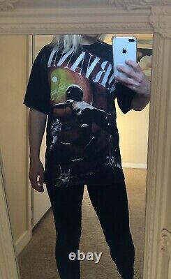 ULTRA RARE Nirvana 2 Sided Band Portrait & FLYING BABY Vintage 90s T-shirt