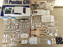 ULTRA RARE! ORIGINAL VINTAGE MPC 1971 PONTIAC GTO Model Kit COMPLETE L@@K