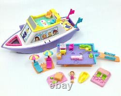 ULTRA RARE Polly Pocket Fun Cruise 1997 ALMOST COMPLETE MINT Bluebird Vintage
