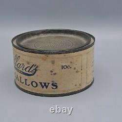 ULTRA RARE SEALED Maillard's New York Marshmallows Four Ounces 10 Cents Antique