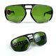 Ultra-rare Sunglasses Vintage 70s Outdoors Men Green Safety Frame Super Mcm