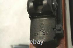 ULTRA RARE VINTAGE 1970's STERM-RUGER AC556F. 223 CAL. PROP GUN METAL WOOD MINT