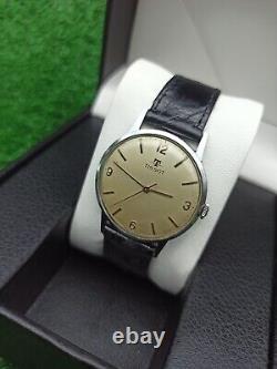 ULTRA-RARE VINTAGE 60s TISSOT MANUAL WATCH EARLY EDITIONS SWISS MADE