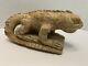 Ultra Rare Vintage Hand-carved Stone Iguana Sculpture 9+ Lbs. Read