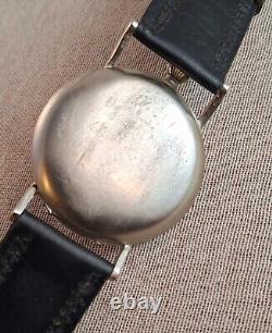 ULTRA RARE VINTAGE MEN'S watch LEGITIMO SUPER BIG SIZE 48 mm! 8 DAYS