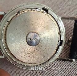 ULTRA RARE VINTAGE MEN'S watch LEGITIMO SUPER BIG SIZE 48 mm! 8 DAYS