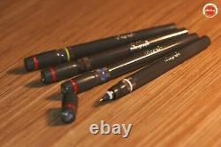 ULTRA RARE VINTAGE Rotring Foliograph 4 pen set from 1970s unused R 180 963