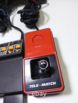 ULTRA RARE VINTAGE TELE MATCH CASSETTE 1 VIDEO GAME CONSOLE IDEAL COMPUTER WithBOX