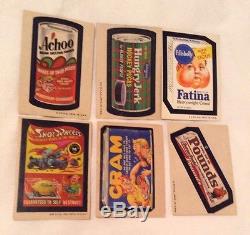 ULTRA RARE! VINTAGE WACKY PACKAGES COMPLETE SET 5th SERIES