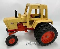 ULTRA RARE! VTG ERTL CASE 1070 AGRI-KING TRACTOR withCAB Farm Toy ORIGINAL Orange