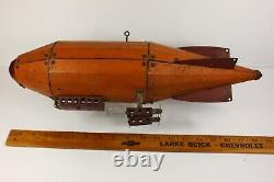 ULTRA RARE Vintage 1920's Metalcraft #960 Airship ZEPPELIN Fully Constructed