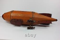 ULTRA RARE Vintage 1920's Metalcraft #960 Airship ZEPPELIN Fully Constructed