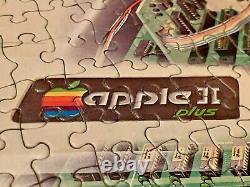 ULTRA RARE Vintage 1983 Apple II Plus Computer Jigsaw Puzzle with Original Box