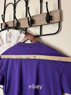ULTRA RARE? Vintage 90s Phoenix Suns Single Stitch FoTL AOF Purple XL T Shirt