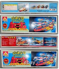 ULTRA RARE Vintage AOSHIMA Gattai Red-Hawk Shogun Robot Transformers Japanese