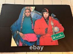 ULTRA RARE Vintage Benetton 1984 All the Colors of the World InStore Display